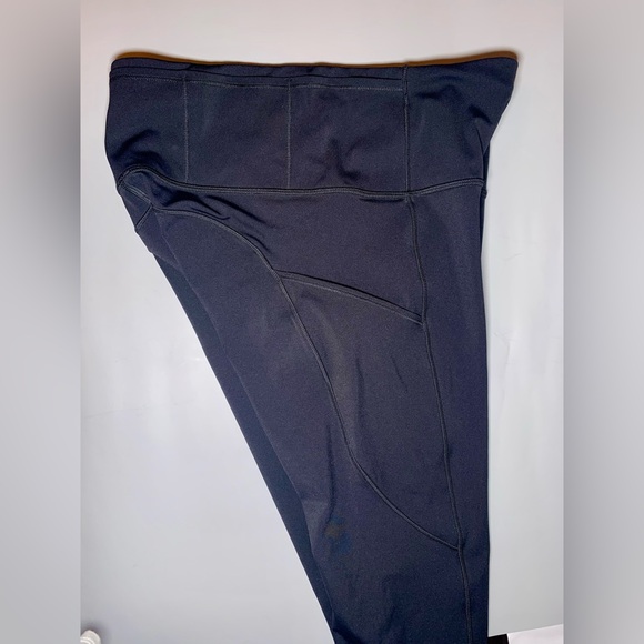 Lululemon All the Right Places High-Rise Cord Waist Crop 23” Pockets Sz 6 Black - Picture 7 of 8